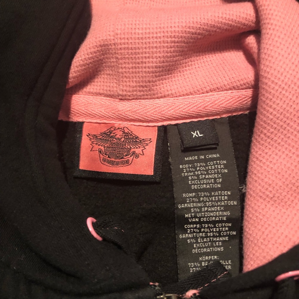 Harley Davidson Pink Collection Hoodie